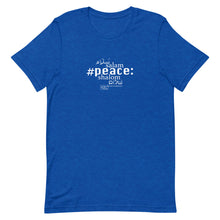 Load image into Gallery viewer, Peace - Short-Sleeve T-Shirt, Unisex, All colours