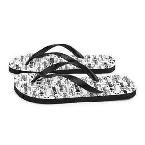 Good Word Project White Flip-Flops