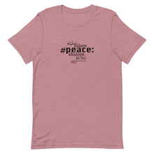 Load image into Gallery viewer, Peace - Short-Sleeve T-Shirt, Unisex, All colours