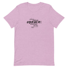 Load image into Gallery viewer, Peace - Short-Sleeve T-Shirt, Unisex, All colours