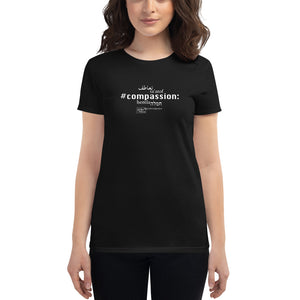 Compassion - Women's Short Sleeve T-shirt, All colours